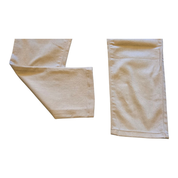 Chicos So Slimming Girlfriend Slim Leg Ankle Jeans Size 4R Light Brown Causal - Picture 11 of 14